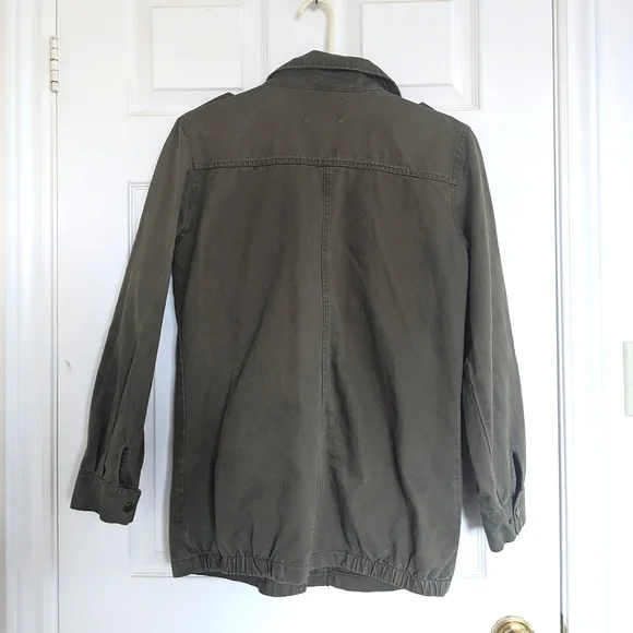 Retro Oversized Green Jacket - Picture 2 of 3